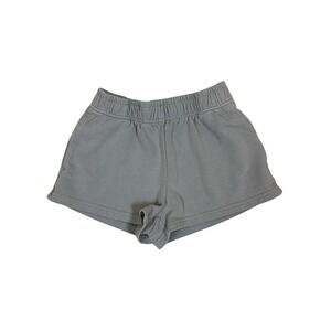 White Fox Sage Gray Lounge Sweat Shorts Casual Women XS